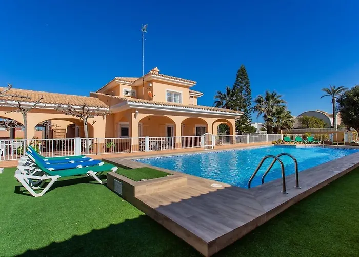 Villa Gran 2º Linea Del Mediterraneo 22 Px *