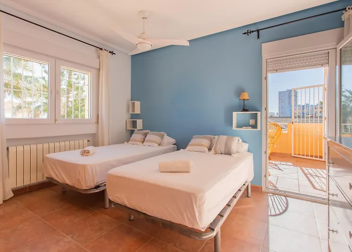 Villa Gran 2º Linea Del Mediterraneo 22 Px *